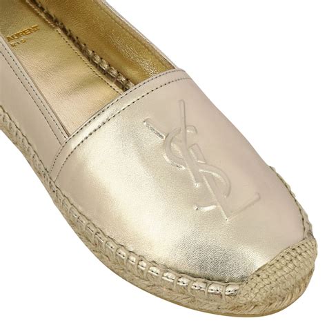 yves saint laurent espadrilles gold|saint laurent espadrilles sale.